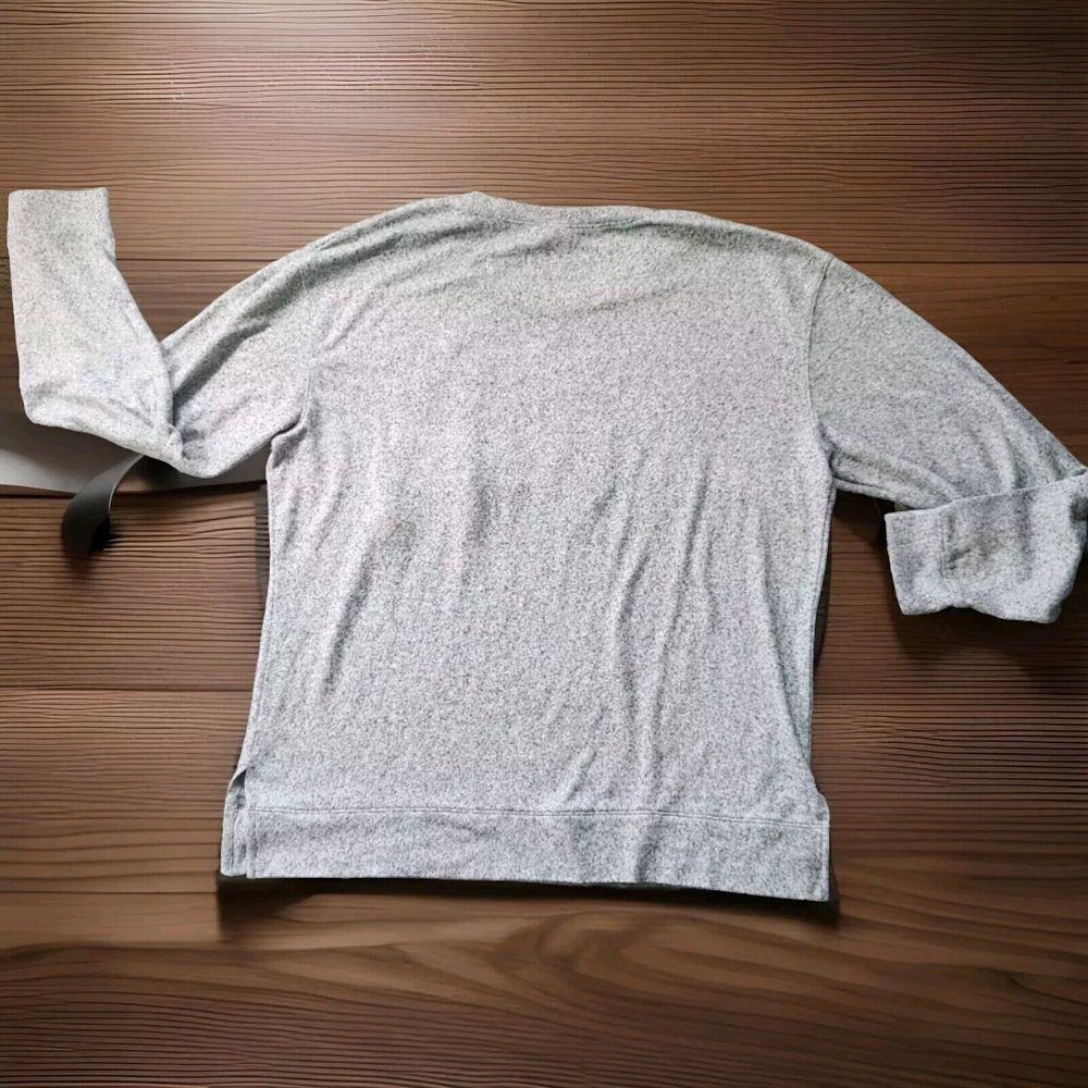 LSU Tigers NCAA Women's Light Gray Shirt Long Sleeve Medium - Picture 5 of 5